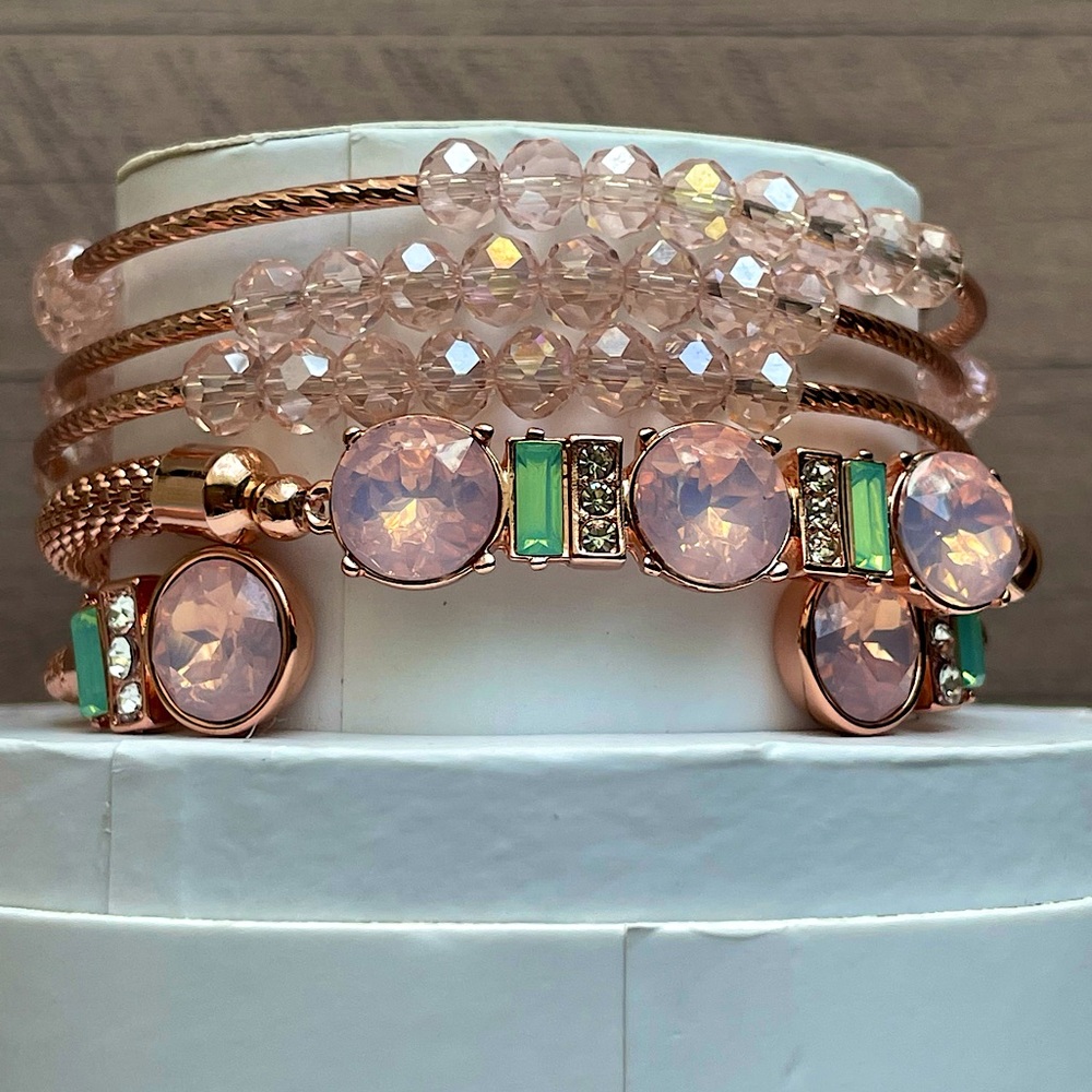 Bomb Party Spring Stacks 2024 “It’s True Love” with Rose Gold Plating